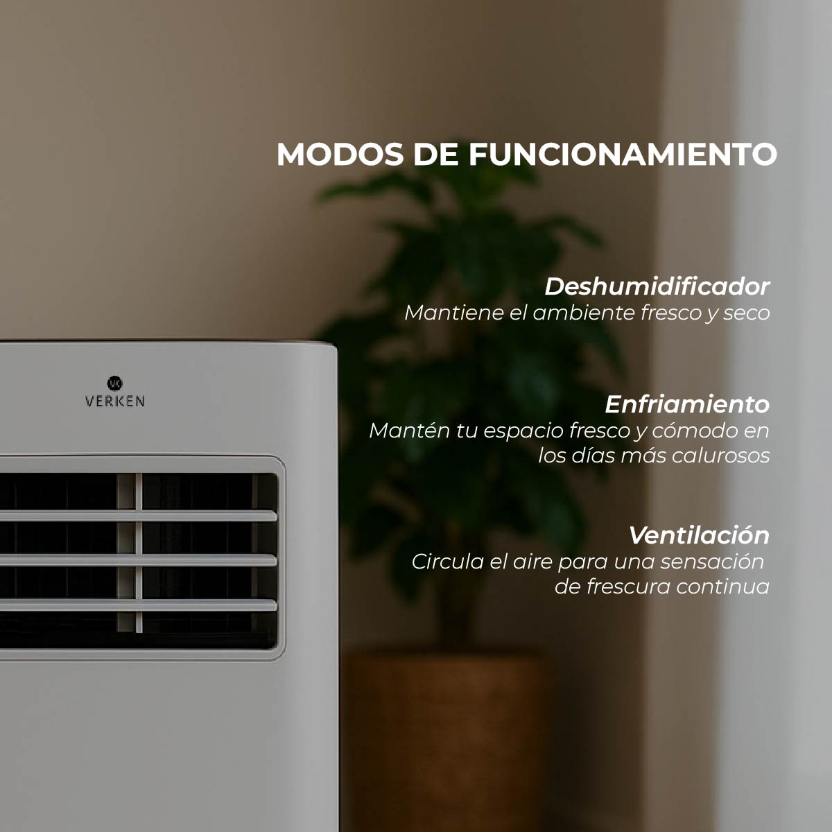 Aire Acondicionado Portátil 4 en 1 - 12.000 BTU Frío / Calor Lech + Kit Ventana Corrediza 1,5 mt