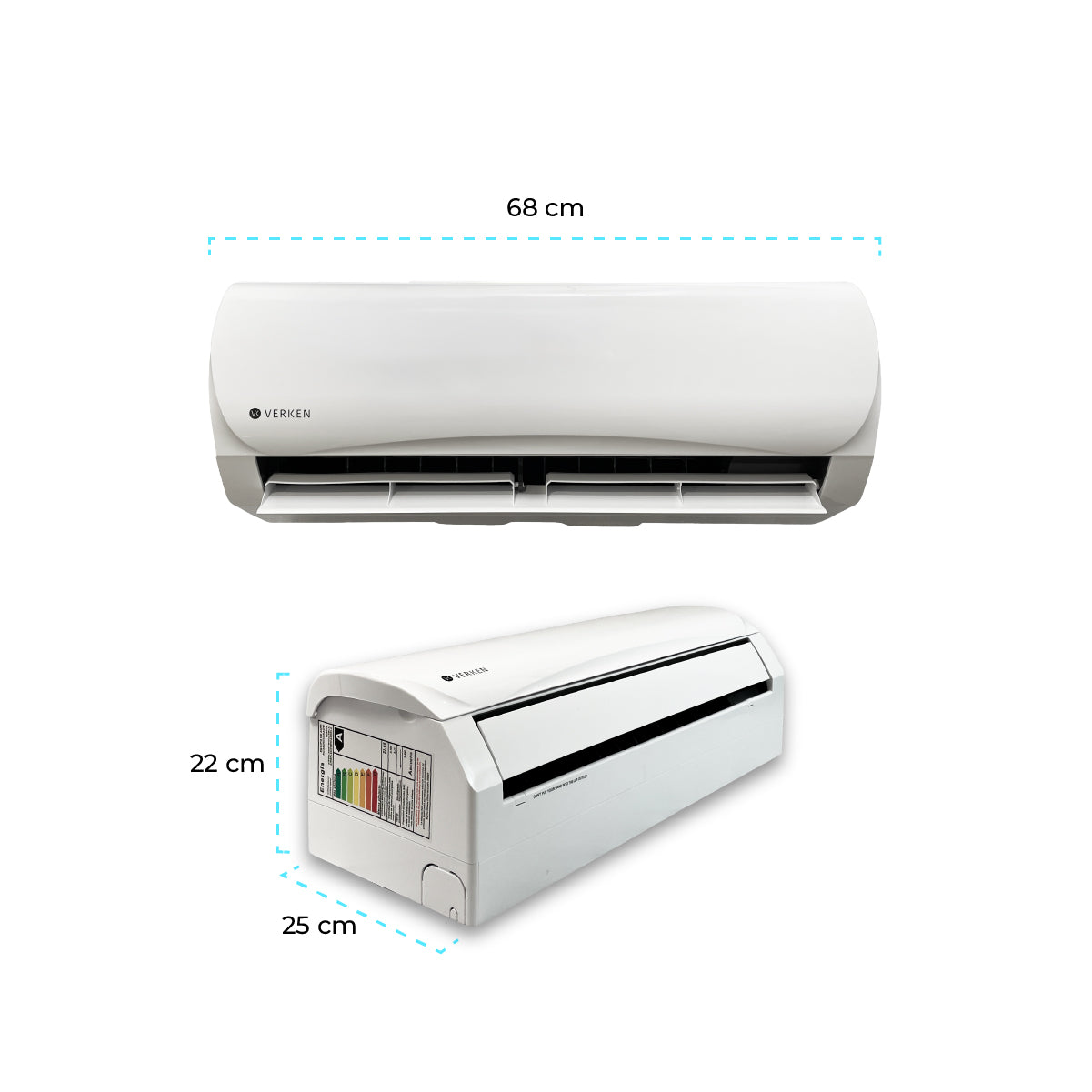 Aire Acondicionado Split Frío/Calor Inverter Aeris - Wifi 9.000 BTU
