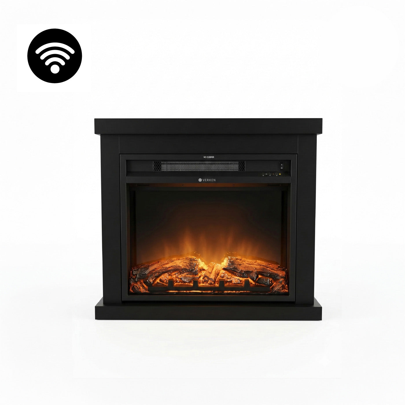 Calefactor Chimenea Eléctrica Vulkan 2000W