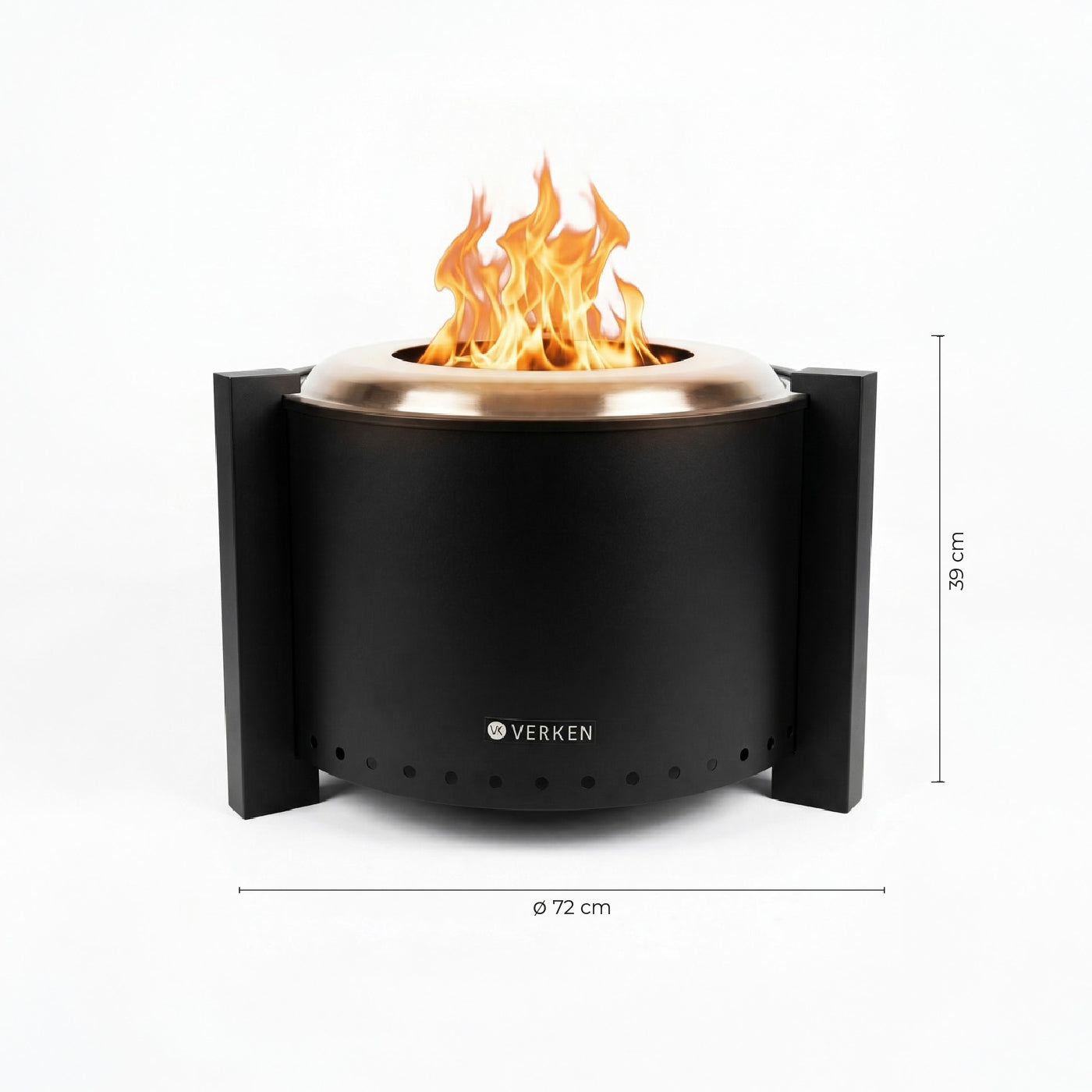 Fogón Brasero Terraza sin Humo Brann Pro + Accesorios / 72 cm