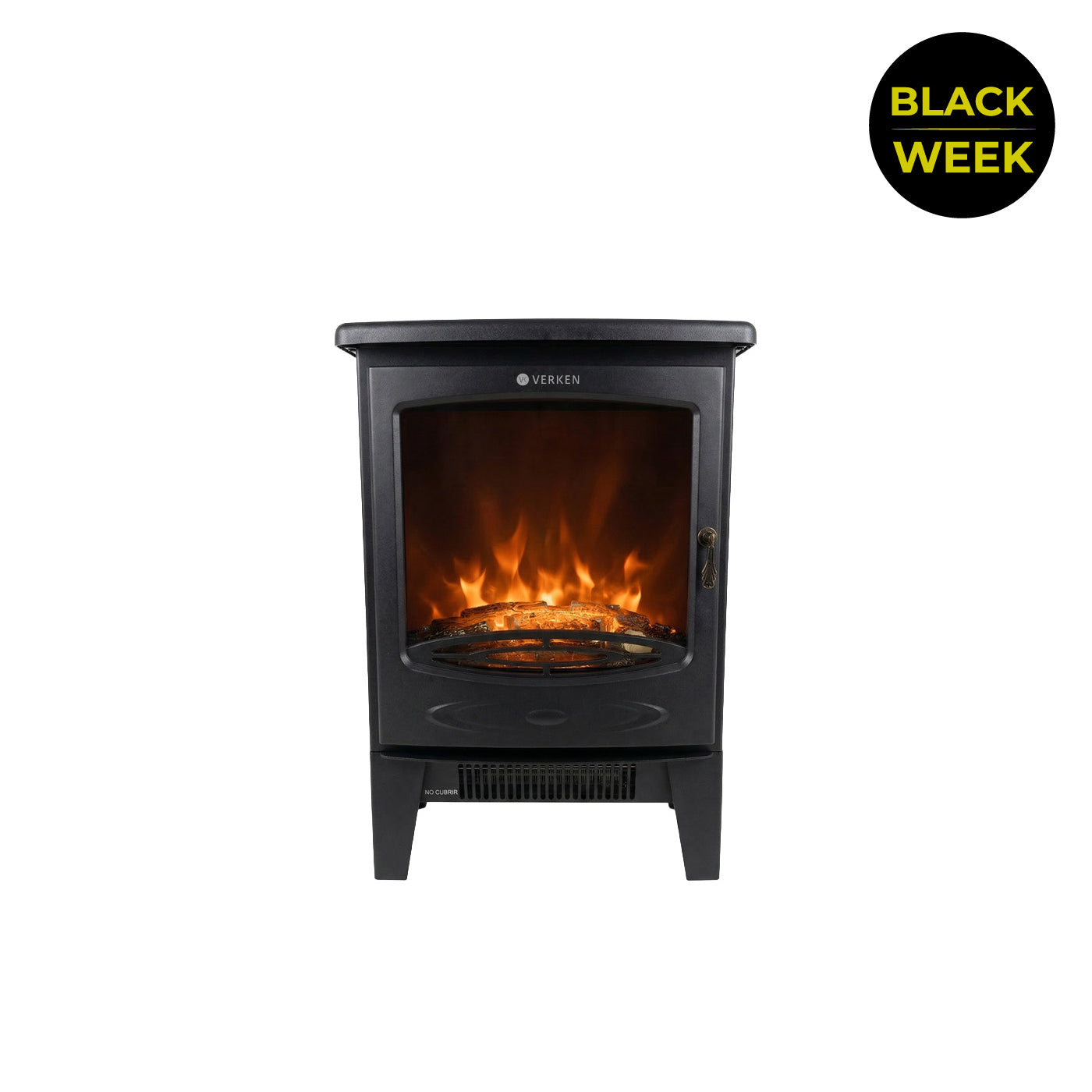 Calefactor Chimenea Eléctrica Fiura 1800W