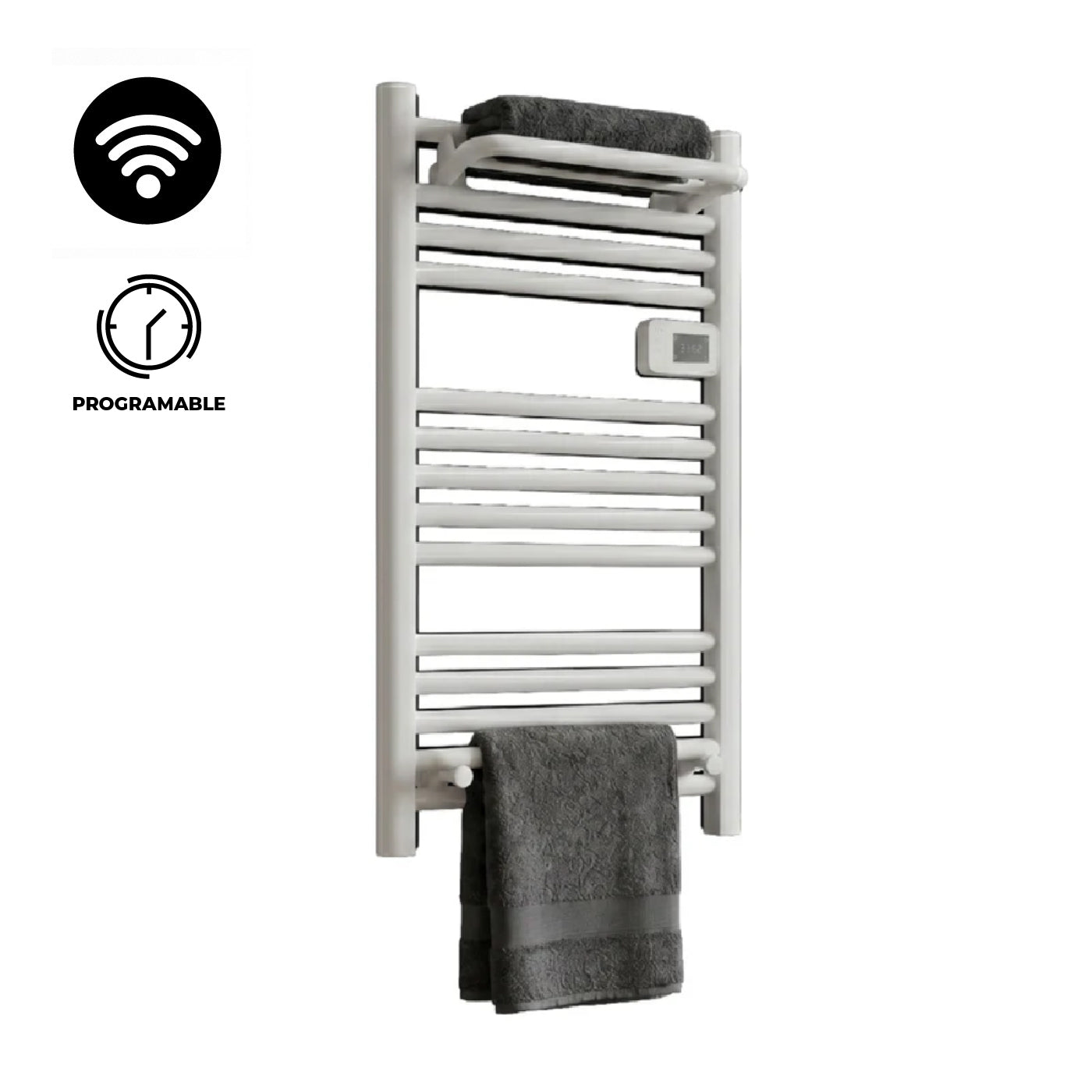 Pack Secador Toallas Viglio WIFI Blanco + Accesorios