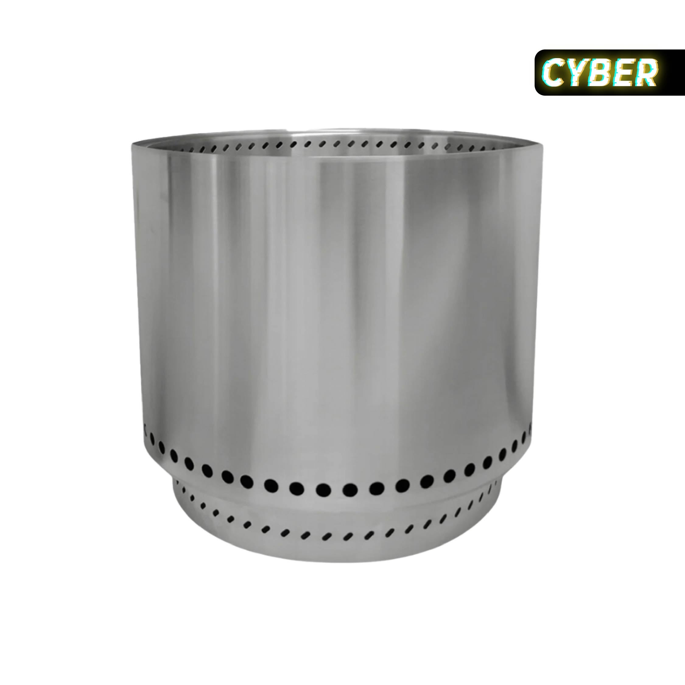 Fogón Brasero Terraza sin Humo Brann – Acero Inoxidable 304 + Accesorios / 50 cm