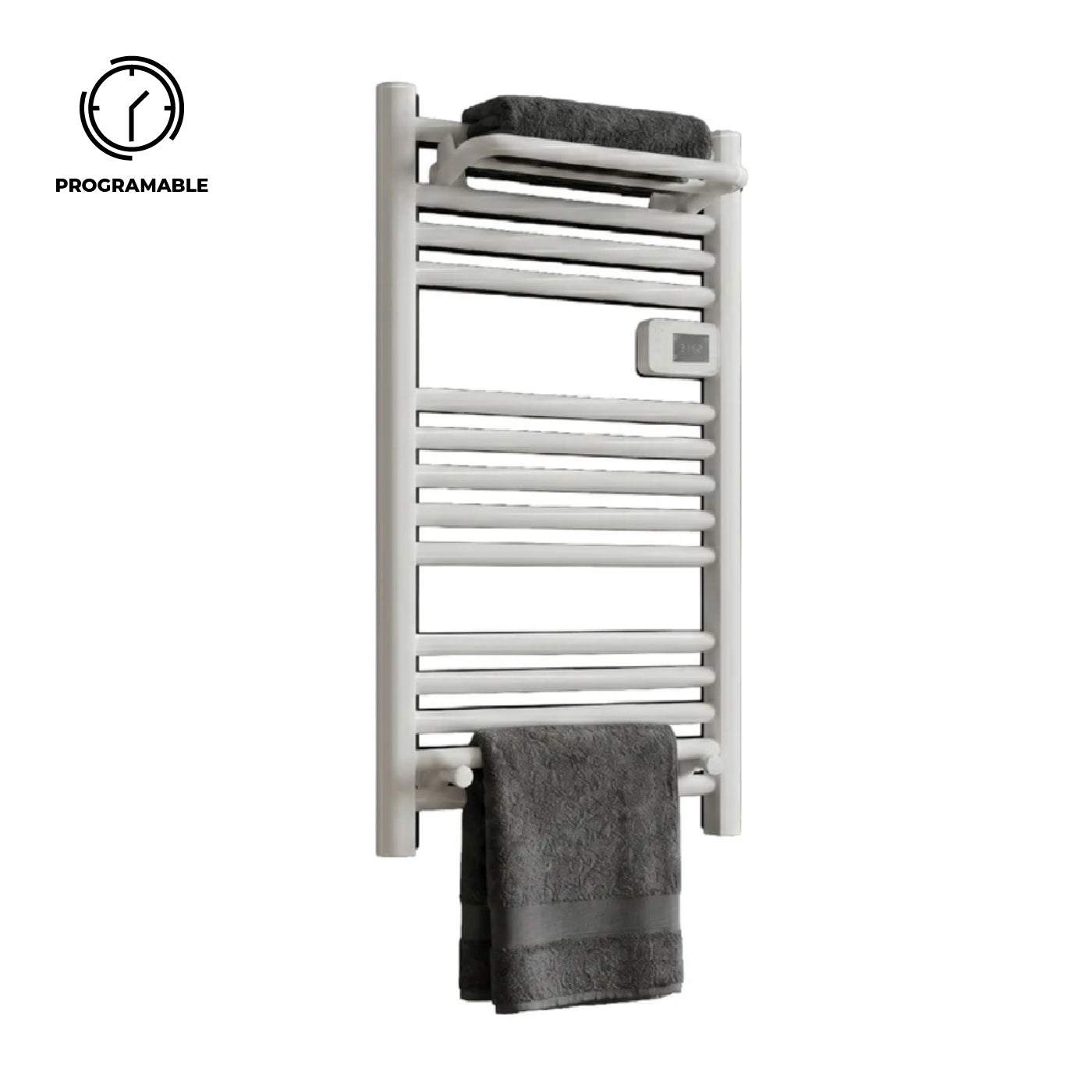 Pack Secador Toallas Vesubio Blanco + Accesorios