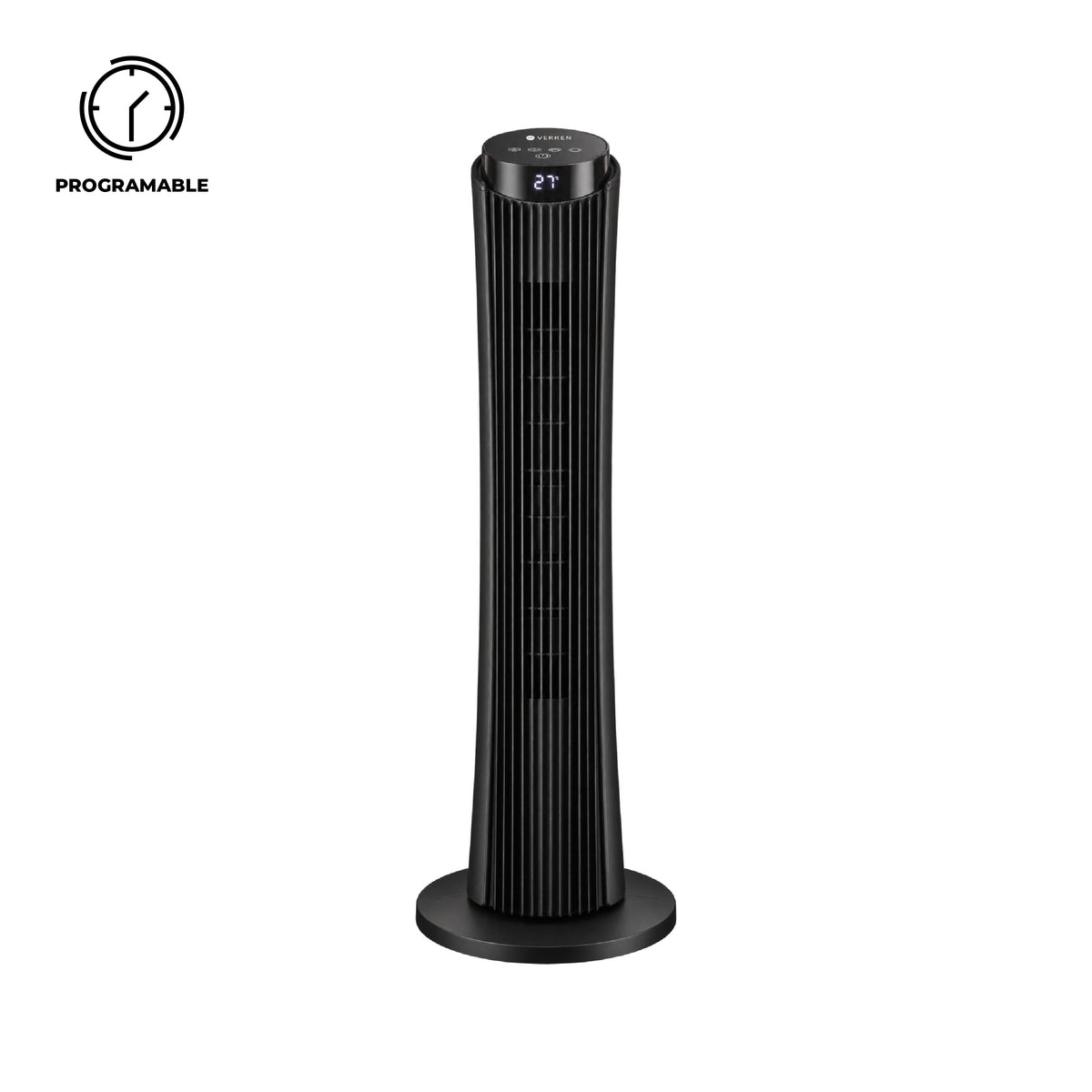 Ventilador de Torre 86 cm Boreal - 3 Velocidades + Control Remoto
