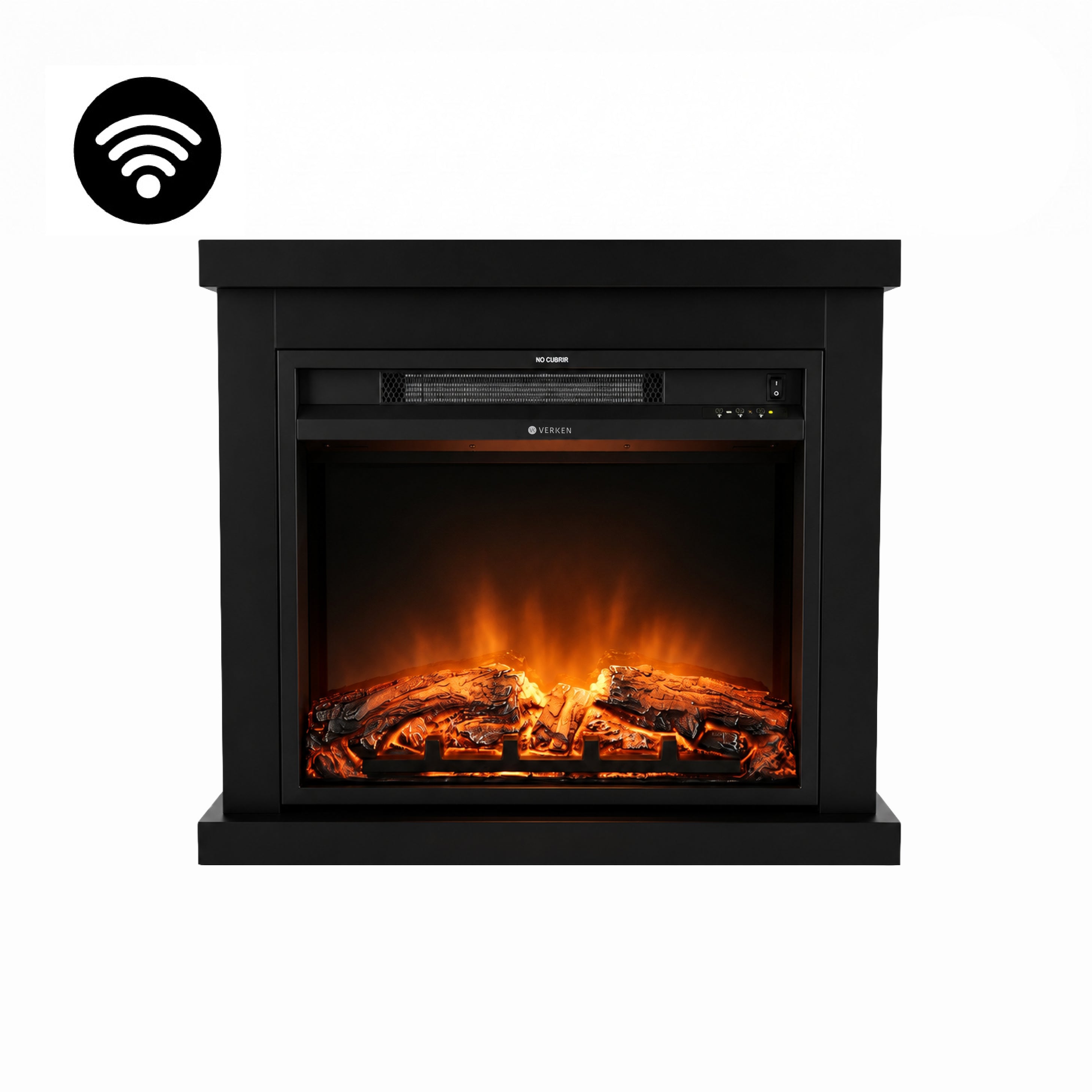 Calefactor Chimenea Eléctrica Vulkan 2000W