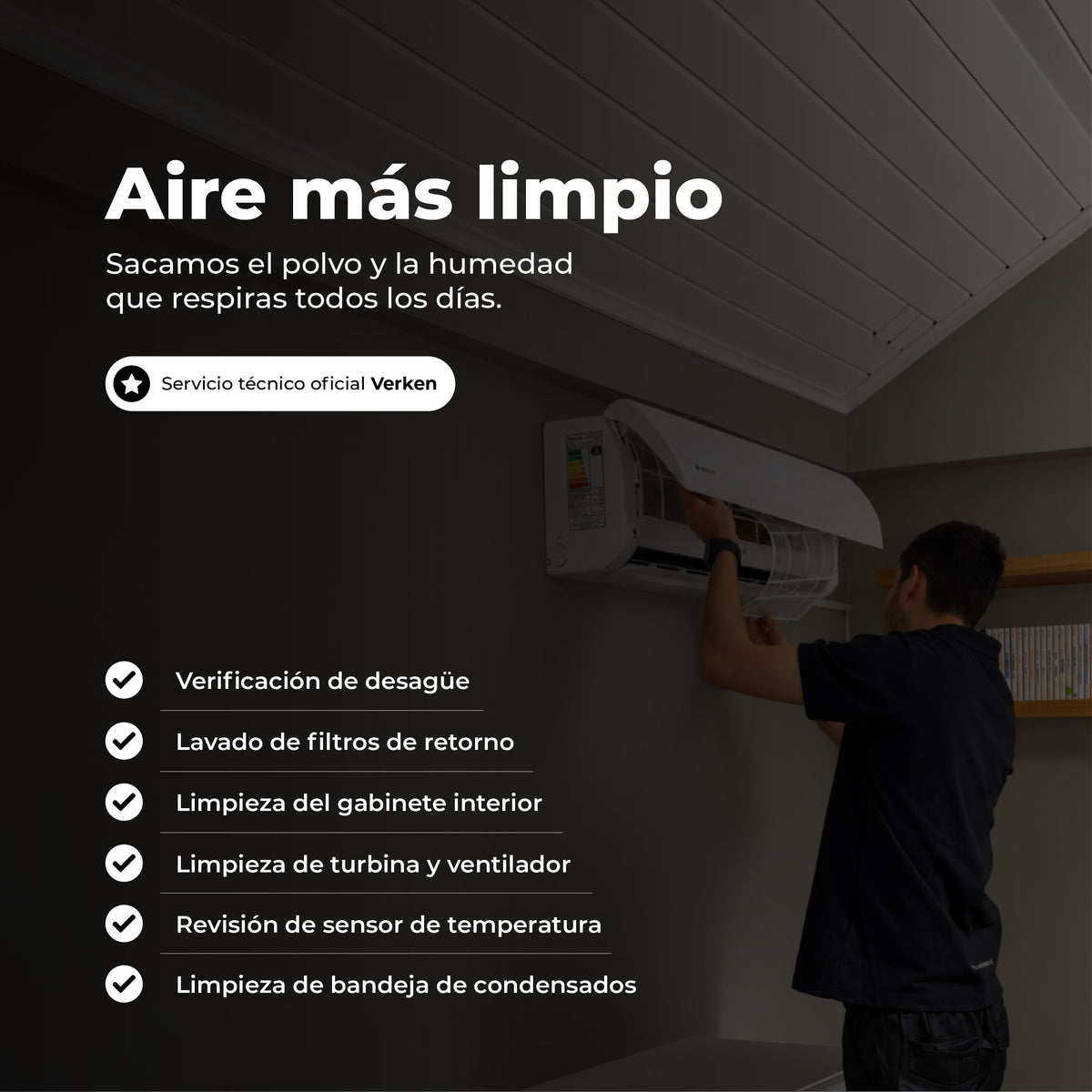 Servicio Mantenimiento Preventivo Aire Acondicionado Split