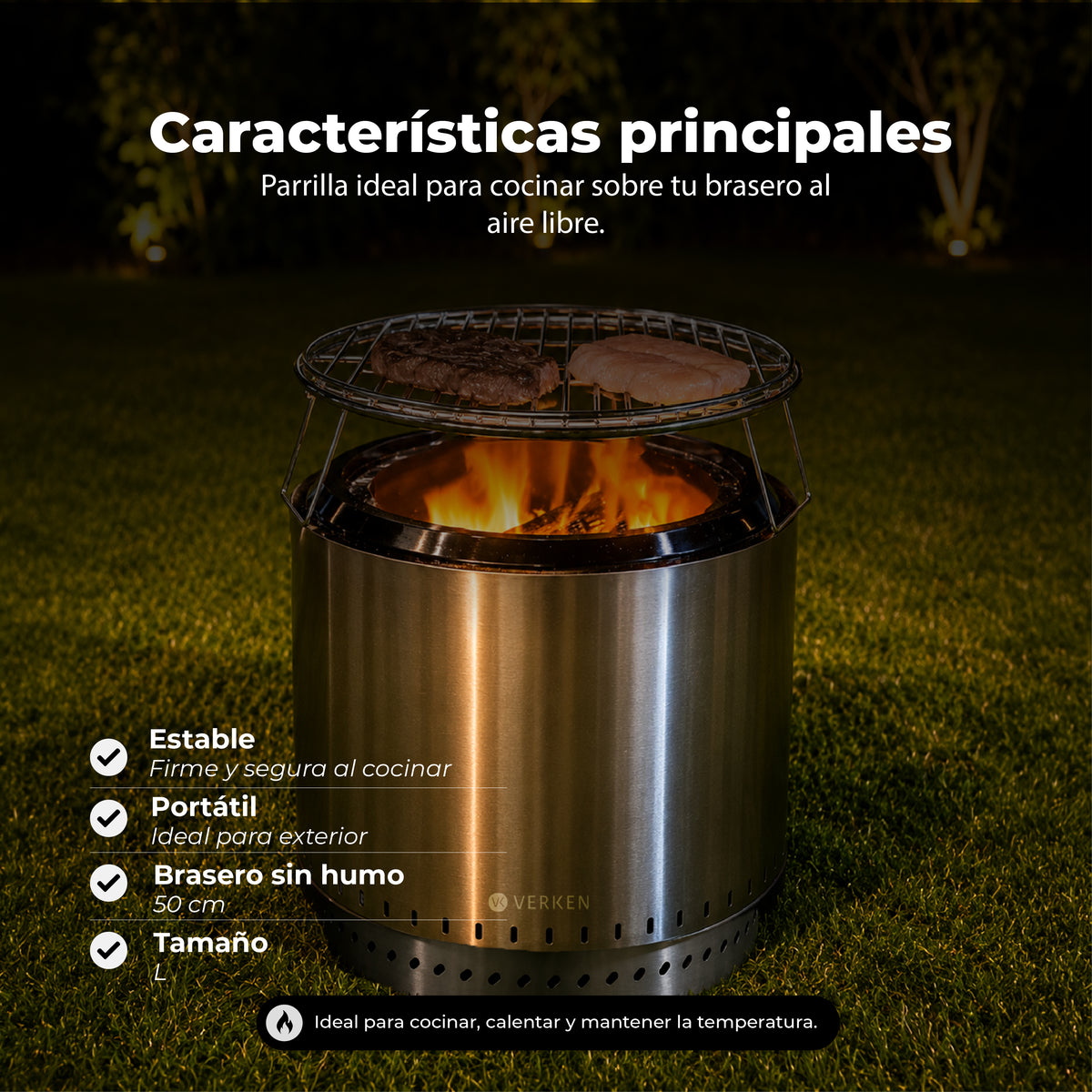 #tamaño_Brasero 50 cm