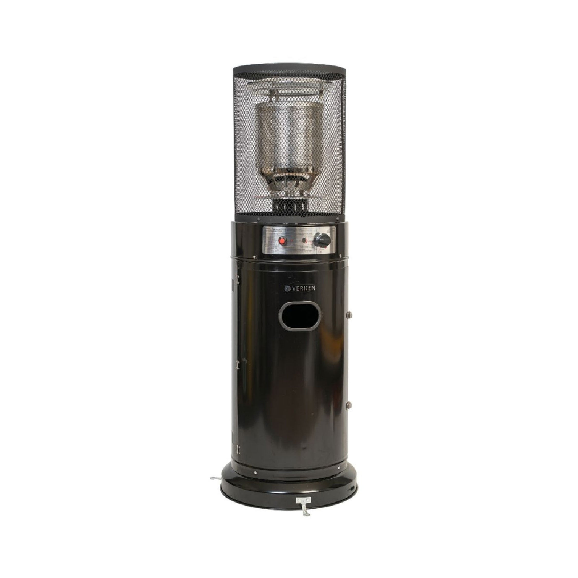 Estufa Exterior Gas Litt - Negro | Calefactor Gas para Terrazas y Patios