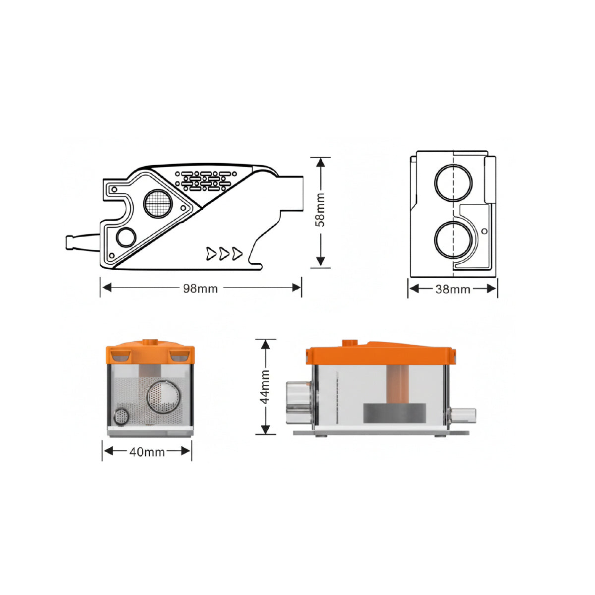 Bomba de Condensado para Aire Acondicionado Split